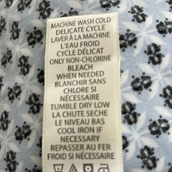 Max Studio Sleeveless Maxi Dress Size: Large Color: Blue/Black - Picture 10 of 13